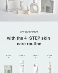 مجموعة أنوا هارت ليف لتهدئة البشرة 4 قطع | ترطيب وتهدئة فورية