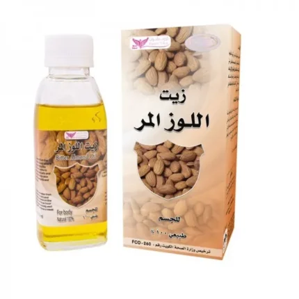 زيت اللوز المر من كويت شوب لتغذية وترطيب البشرة 125 مل