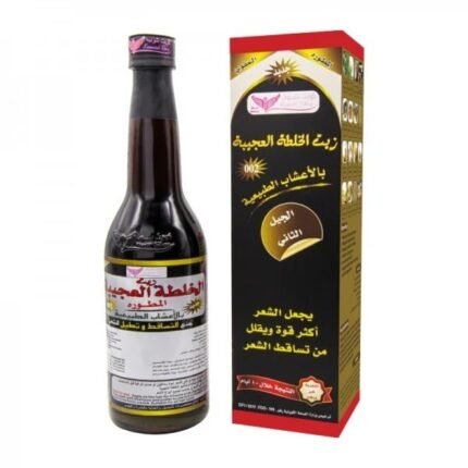 زيت خلطة مميزة من كويت شوب لتغذية الشعر وتقويته وزيادة كثافته 450 مل