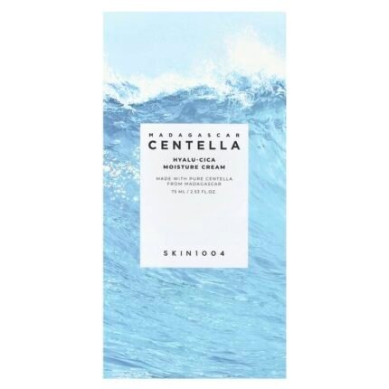 Centella hydrating cream سكين1004 كريم ترطيب البشرة بخلاصة سنتيلا مدغشقر وحمض الهيالورونيك 75 مل