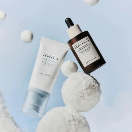 Brightening skincare set سكين1004 مجموعة إشراقة البشرة بخلاصة سنتيلا مدغشقر 2×50 مل