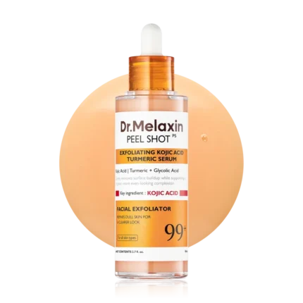 سيروم الكوجيك والكركم لتفتيح البشرة وتوحيد اللون د. ميلاكسين 80مل