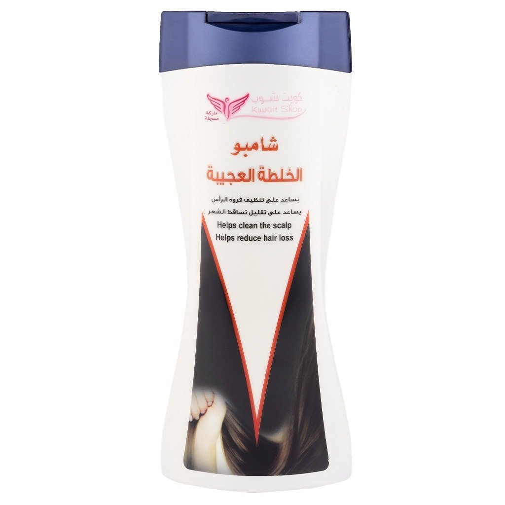 شامبو الخلطة المميزة من كويت شوب لتغذية الشعر وتقويته وتحسين كثافته 450 مل شامبو الخلطة المميزة من كويت شوب لتغذية الشعر وتقويته وتحسين كثافته 450 مل