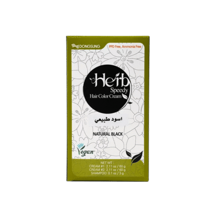 صبغة شعر طبيعية باللون الأسود لتغطية الشيب بسرعة هيرب سبيدي