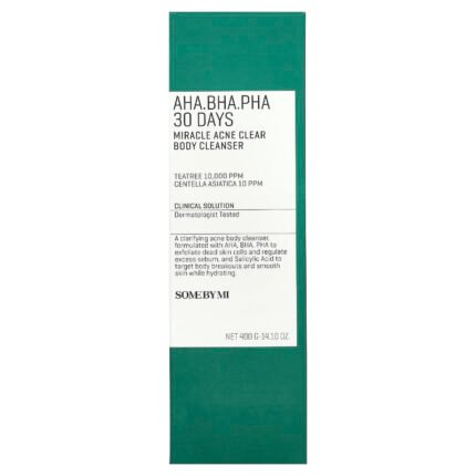 غسول الجسم لعلاج الحبوب من سوم باي مي لتنقية البشرة وتقليل الشوائب 400مل