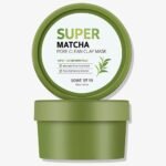 قناع الطين بالماشا لتنقية المسام وتنظيف البشرة بعمق 100جم