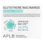 كريم تفتيح البشرة بالجلوتاثيون والنياسيناميد لترطيب وتوحيد اللون APLB (55مل)