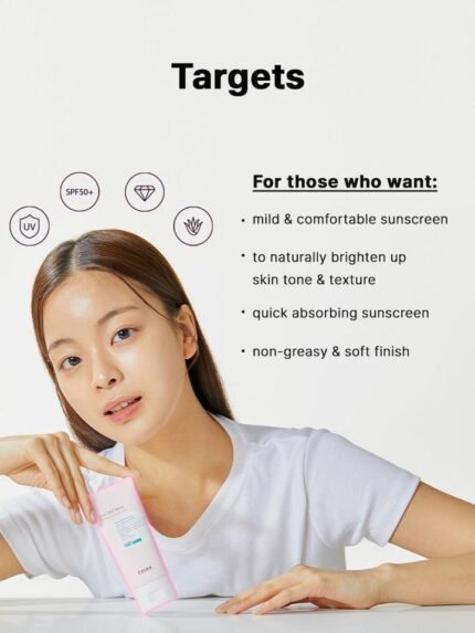 واقي شمس بالصبار غير دهني حماية يومية وترطيب خفيف 50مل