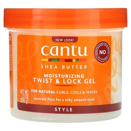 Cantu Shea Butter Moisturizing Twist & Lock Gel كريم كانتو بزبدة الشيا لترطيب وتثبيت الشعر 369جم