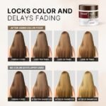 Karseell Color Depositing Brown Hair Mask ماسك كارسيل البني لتغذية وتلوين الشعر 500مل