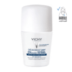Vichy 24H Dry Touch Sensitive Skin Deodorant مزيل العرق فيشي 24 ساعة للبشرة الحساسة بلمسة جافة 50 مل