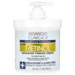 Advanced Clinicals Retinol Advanced Firming Cream كريم أدفانسد كلينيكالز بالريتينول لشد وترطيب البشرة 454 جم