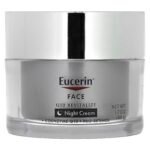 Eucerin Q10 Revitalize Night Cream كريم يوسرين كيو 10 ريفايتلايز الليلي للوجه 48 جم