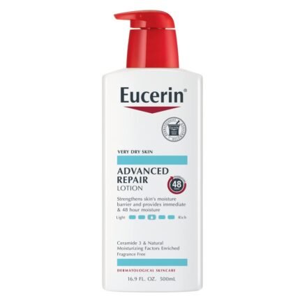 Eucerin Advanced Repair Body Lotion لوشن يوسرين أدفانسد ريبير المرطب للجسم للبشرة الجافة 500 مل
