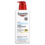Eucerin Daily Hydration Lotion SPF 15 Fragrance Free لوشن يوسرين ديلي هايدريشن المرطب بعامل حماية 15 خالٍ من العطور 500 مل