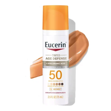 واقي شمس يوسيرين الملون SPF50 للوجه 75 مل